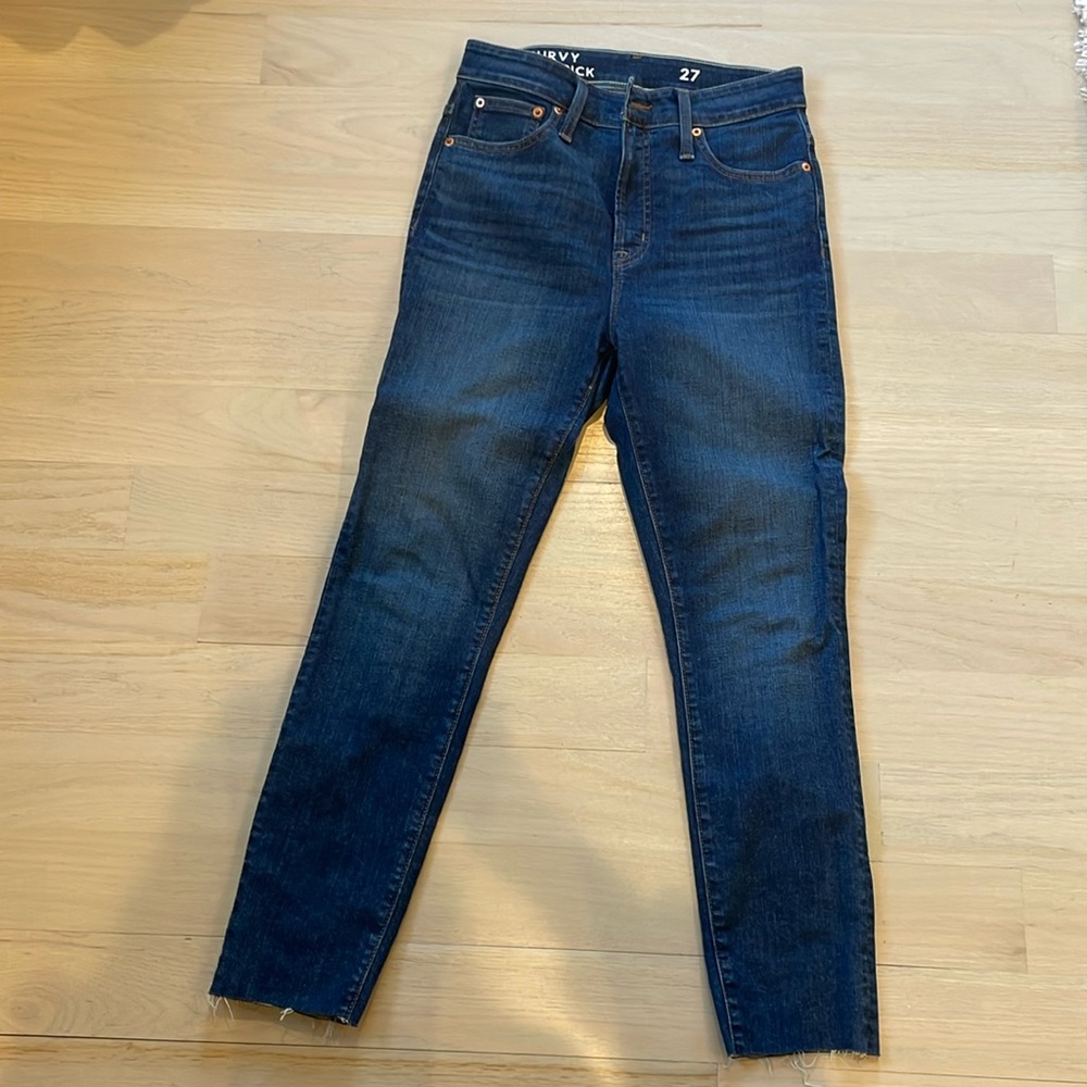 NWOT J. Crew Curvy Toothpick Jeans